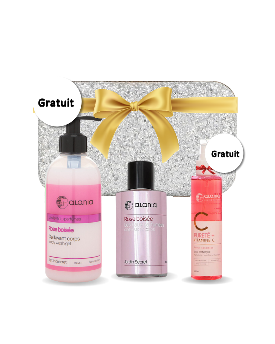 ALANIA TROUSSE de soirée JARDIN SECRET TUBEREUSE DOREE