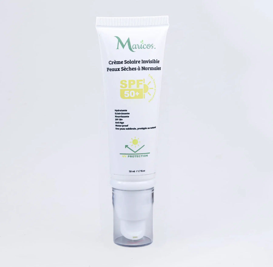 MARICOS CREME SOLAIRE INVISIBLE PEAUX SECHES A NORMALES 50ML