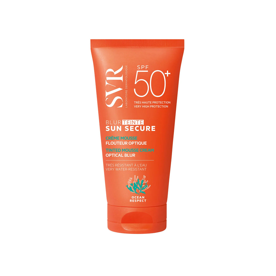 SVR SUN SECURE BLUR - Crème Mousse Solaire Teintée SPF50+ - LikEnti