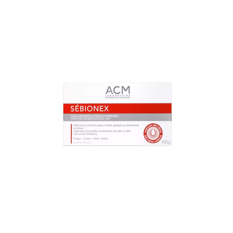 ACM SÉBIONEX - PAIN DERMATOLOGIQUE PURIFIANT 100 G