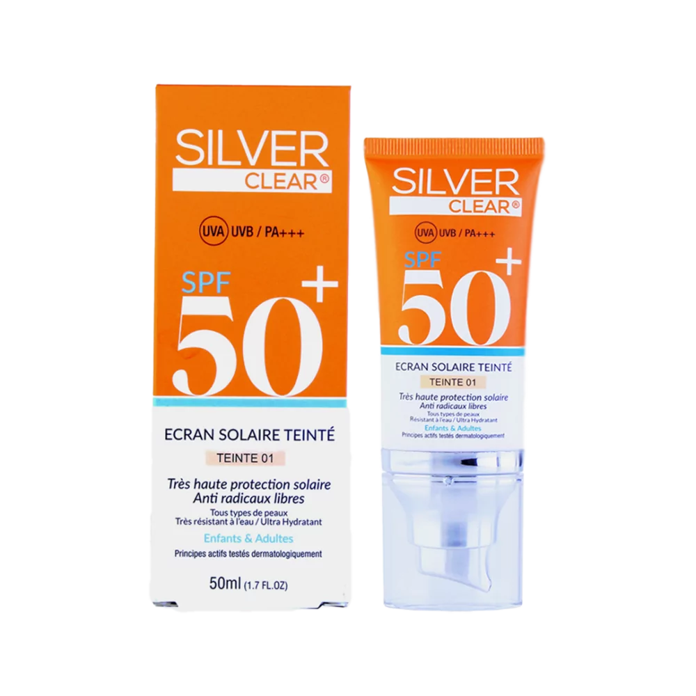 SILVER CLEAR écran solaire Teinté