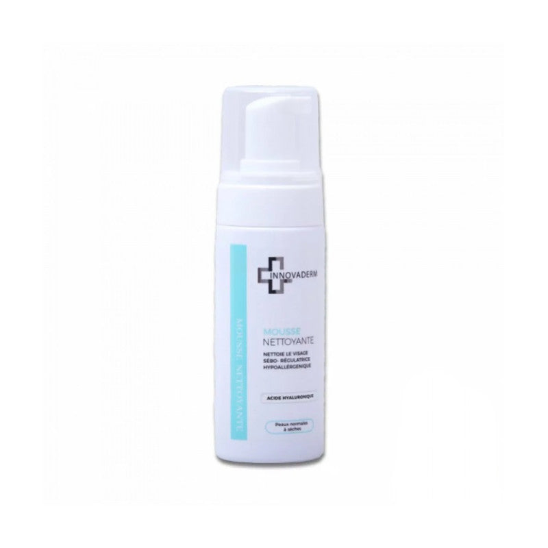 INNOVADERM MOUSSE NETTOYANTE PEAUX NORMALE A SECHE 150ML - LikEnti