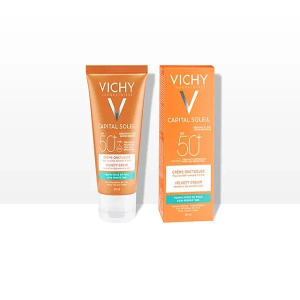 Crème onctueuse perfectrice de peau SPF 50+