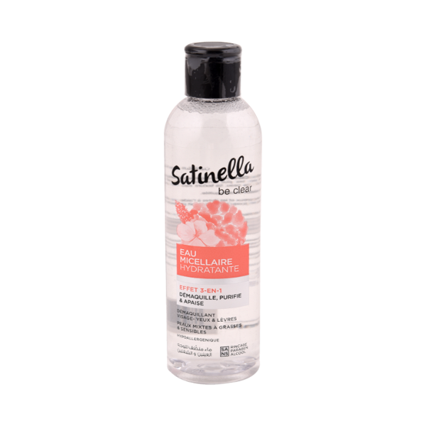 Eau micellaire hydratante Satinella 250ml
