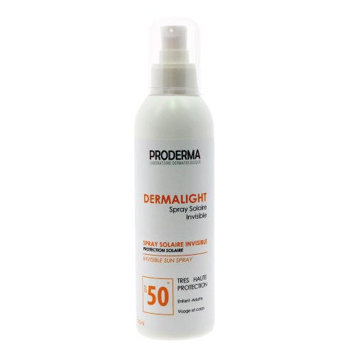 Proderma Dermalight Spray écran Solaire Invisible 220 ml sfp 50+