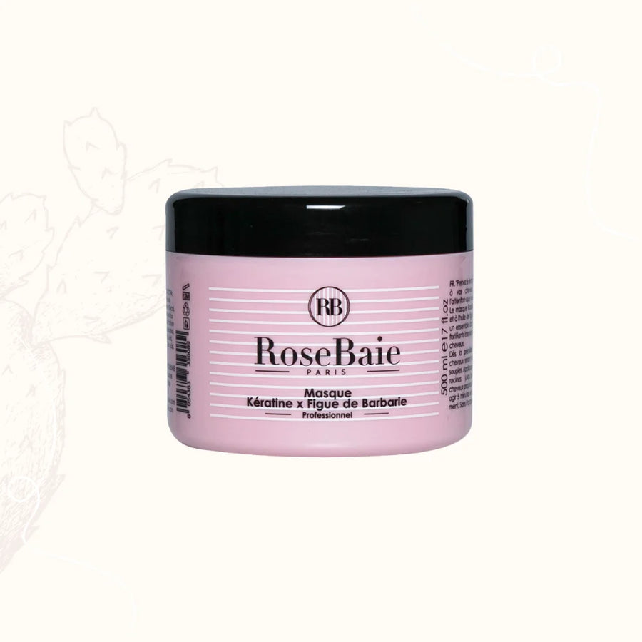 Masque huile Figue de Barbarie X Kératine Rosebaie 500ML