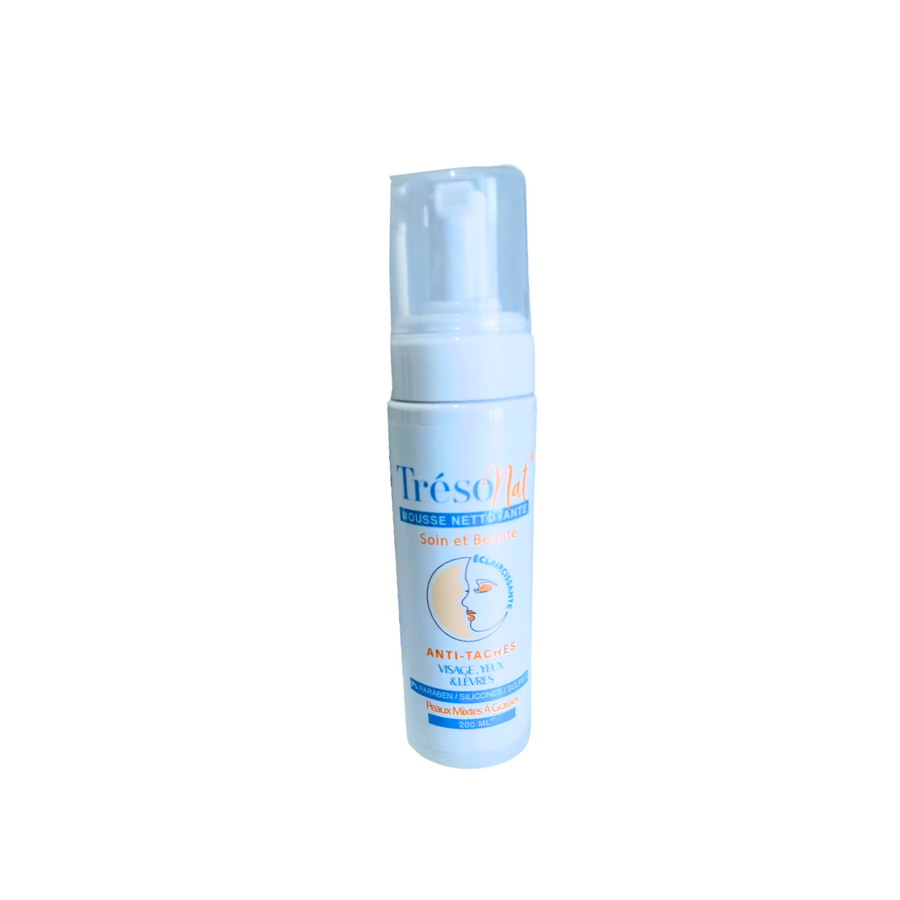 MOUSSE NETTOYANTE ANTI TACHE PEAUX MIXTES A GRASSES