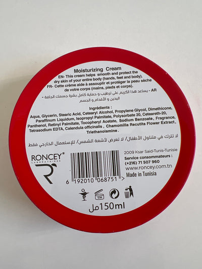 RONCEY GLYCERINE CREME HYDRATANTE 150ML
