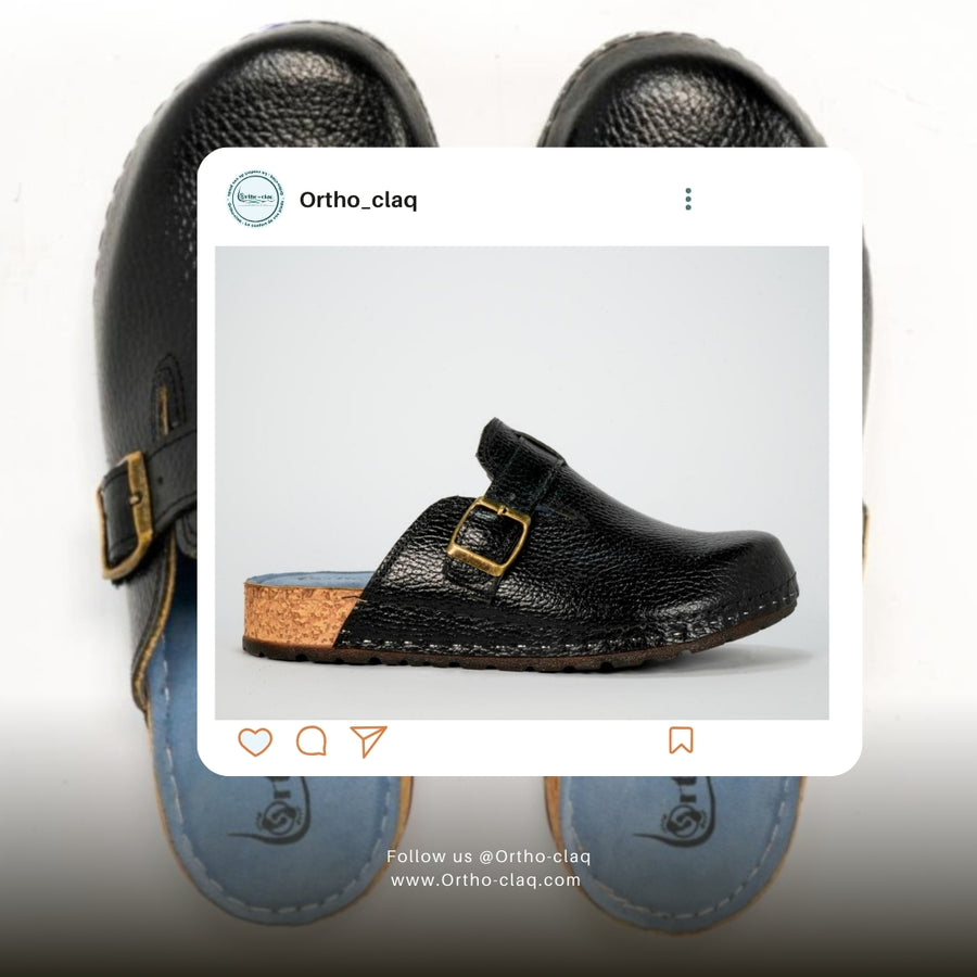 ORTHO- CLAQ - SABOTS ORTHOPEDIQUES FEMMES NOIR