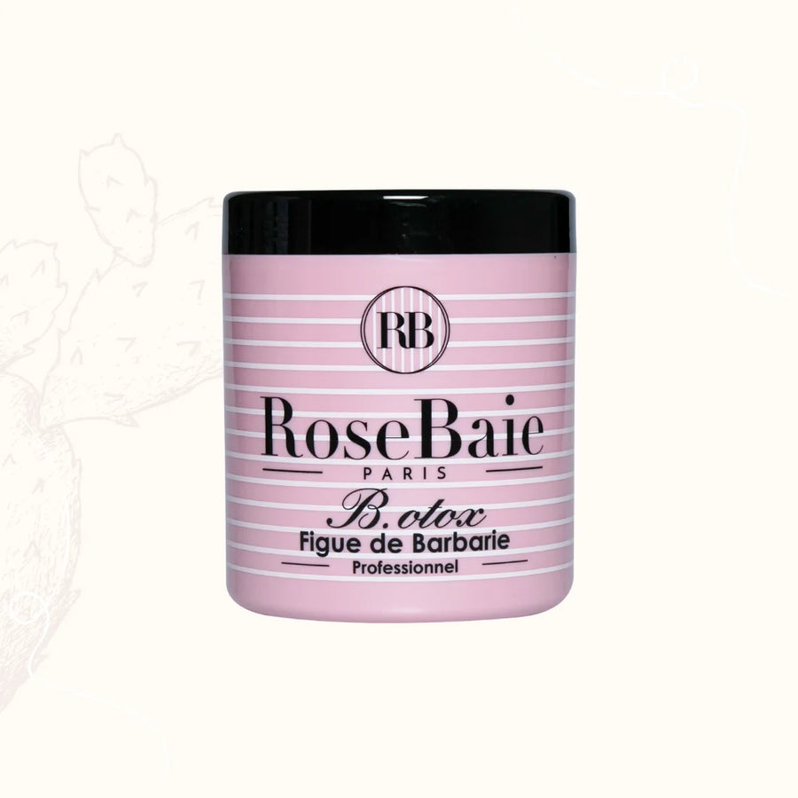 Botox capillaire huile figue de barbarie X Kératine Rosebaie 1kg