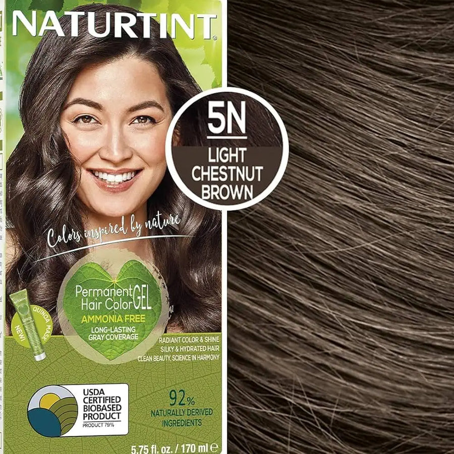 Naturtint Colorant Permanent en Gel 5N Châtain Clair 170ml