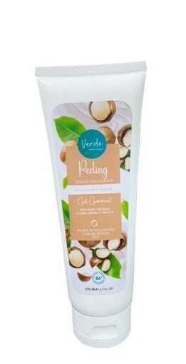 VERDE peeling visage macadamia peaux sèche et mature 200ml