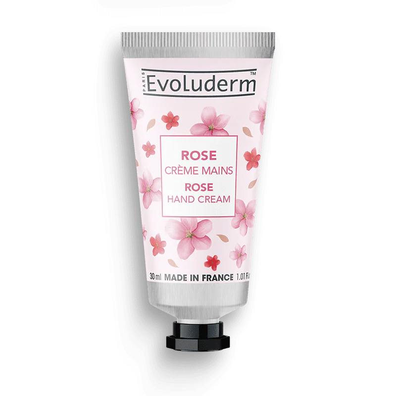 Crème Mains Rose 30ML EVOLUDERM