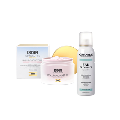 ISDIN Hyaluronic Moisture Cream Sensitive 50g+EAU THERMAE GAMARDE 100ML GRATUIT
