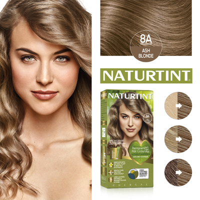 NATURTINT COLORATION PERMANENTE - 8A BLOND CENDRE