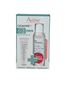 AVENE COFFRET eau thermale 50ml+cicalfate crème réparatrice protectrice 40ml