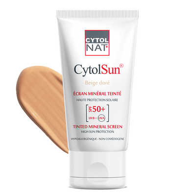 CYTOLNAT CYTOLSUN ECRAN beige dore SPF50+ 50ML