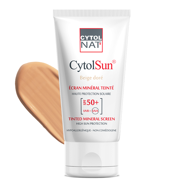 CYTOLNAT CYTOLSUN ECRAN beige dore 02 SPF50+ 50ML