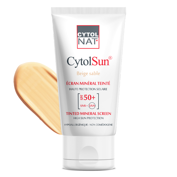 CYTOL CYTOLNAT CYTOLSUN ECRAN SPF50+ TEINTE BEIGE SABLE