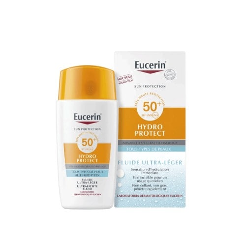EUCERIN Fluide Solaire Ultra-Léger Hydro Protect SPF50+