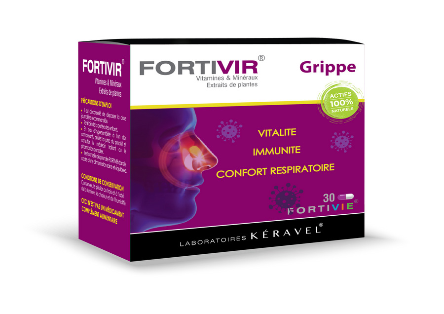 FORTIVIR GRIPPE 30 GELULES