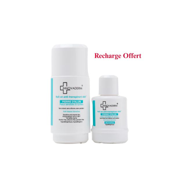 INNOVADERM ROLLON ANTI TRANSPIRANT+RECHARGE GRATUIT