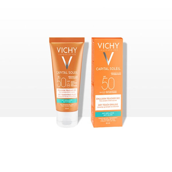 VICHY-Ecran solaire Emulsion Toucher Sec SPF 50
