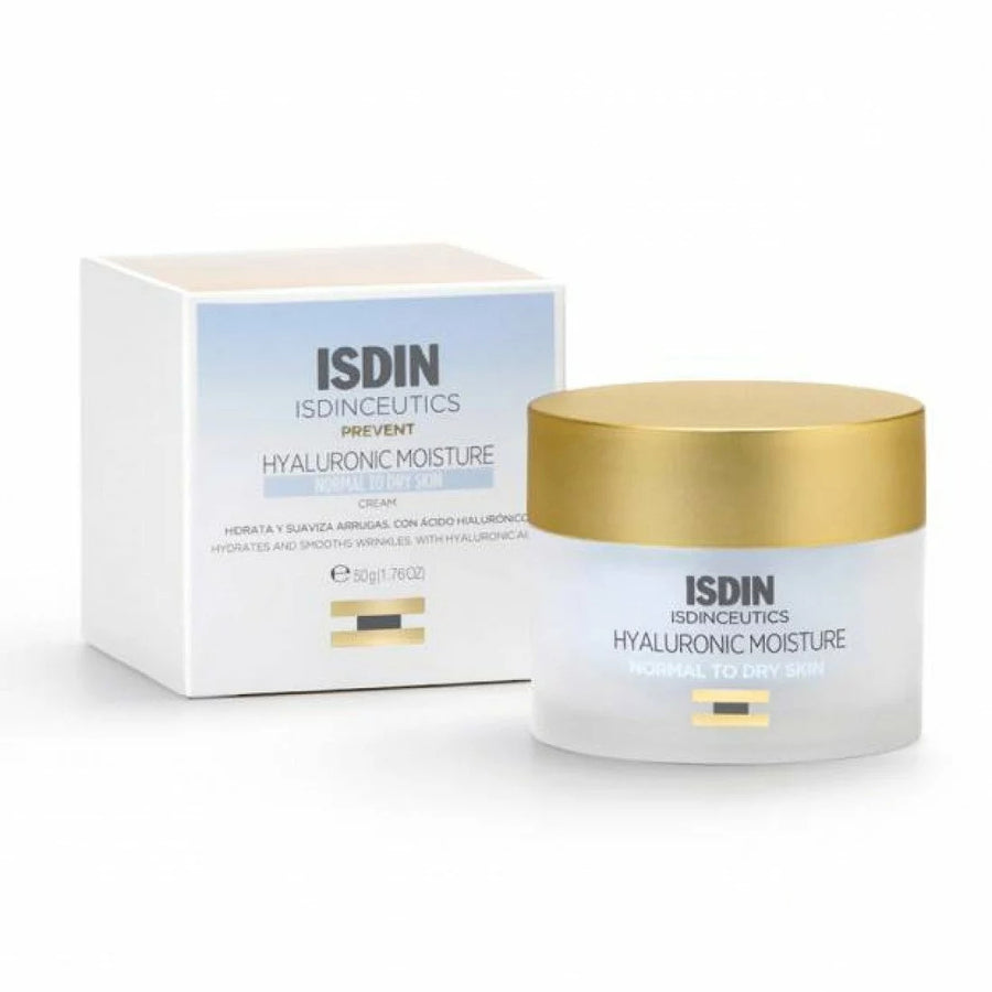 ISDIN CREME HYDRATANTE A L'ACIDE HYALURONIQUE PEAUX NORMALES A SECHES 50G