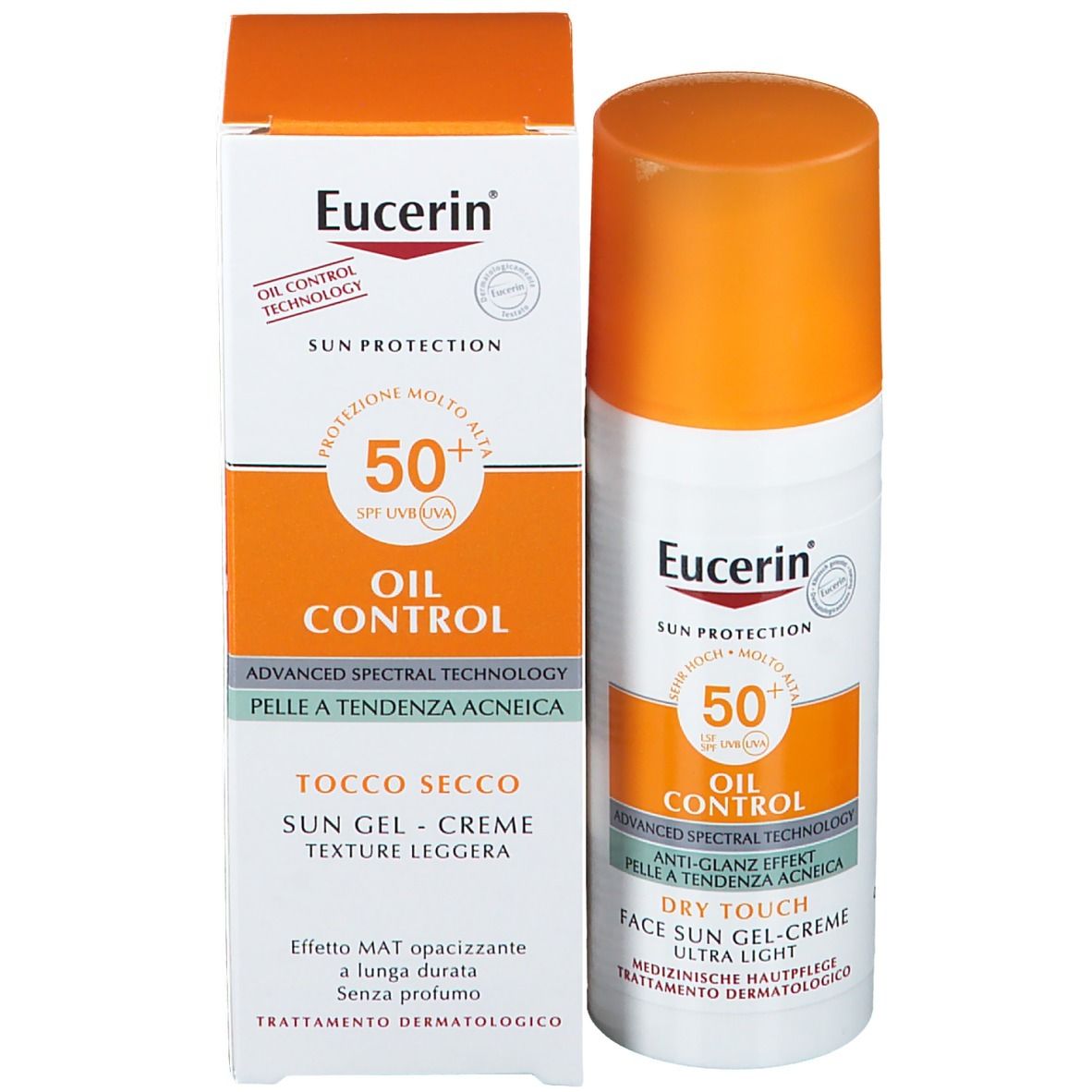 Eucerin OIL CONTROL Gel-Crème SPF 50+ 50ML