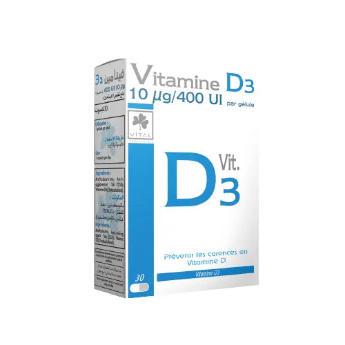 VITAL VITAMINE D3 BT/30