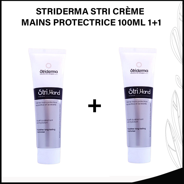 STRIDERMA STRI HAND CREME MAINS PROTECTRICE 100ML 1+1