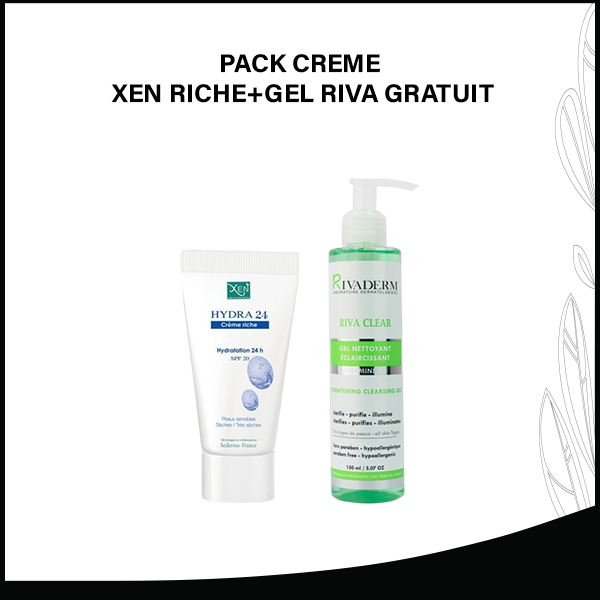 PACK CREME XEN RICHE+GEL RIVA GRATUIT