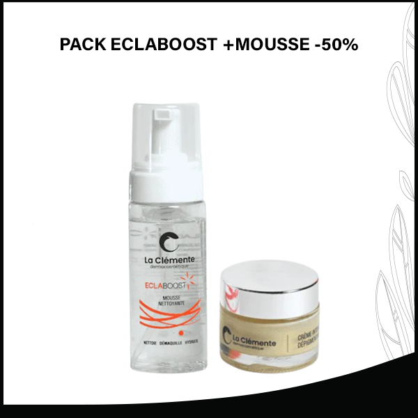 PACK ECLABOOST +MOUSSE -50%