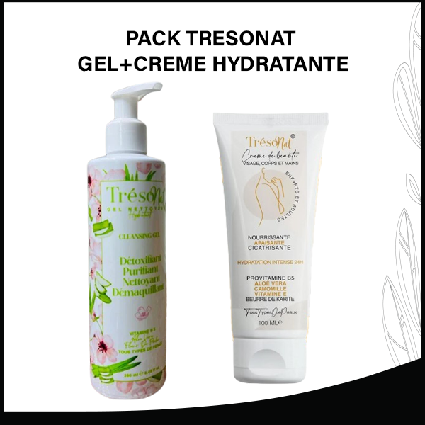 PACK TRESONAT GEL+CREME HYDRATANTE