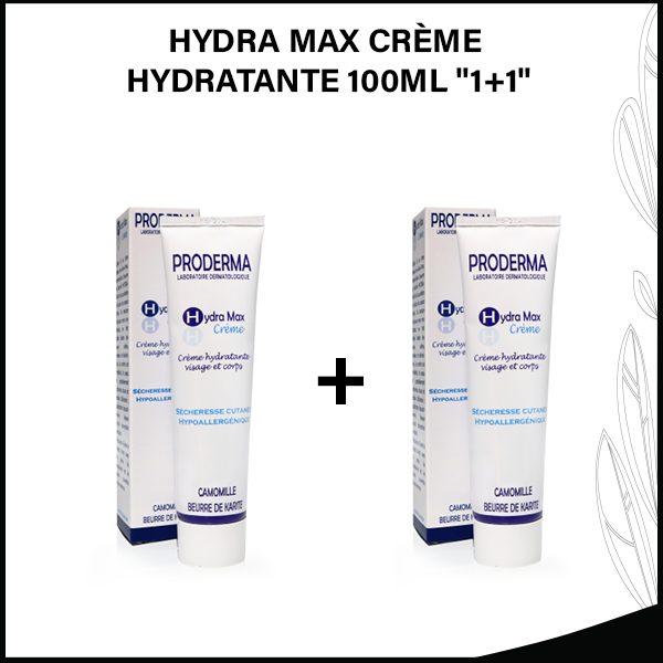 HYDRA MAX CREME HYDRATANTE 100ML "1+1"