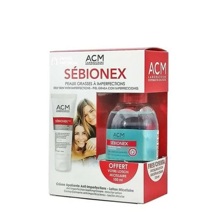 ACM Sebionex Trio Crème 40ml Offert Lotion Micellaire 100ml