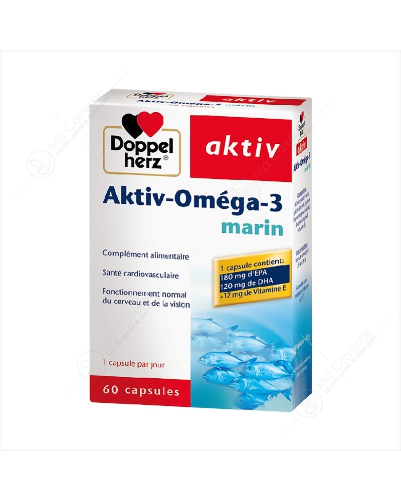 Doppelherz AKTIV Omega-3 Marin 60cp