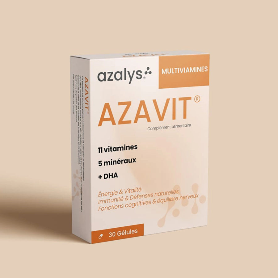 AZALYS - AZAVIT MULTIVITAMINES 30 GELULES - LikEnti