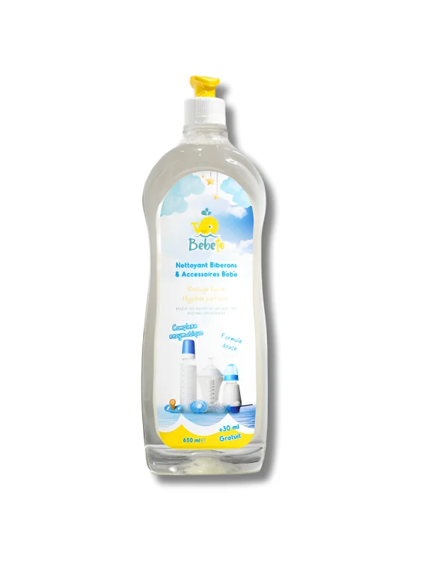 BEBETO - NETTOYANT BIBERON ET ACCESSOIRES BEBE 650ML - LikEnti
