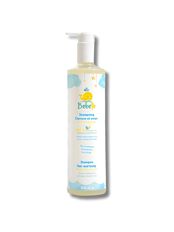 BEBETO - SHAMPOOING CHEVEUX ET CORPS 500ML - LikEnti