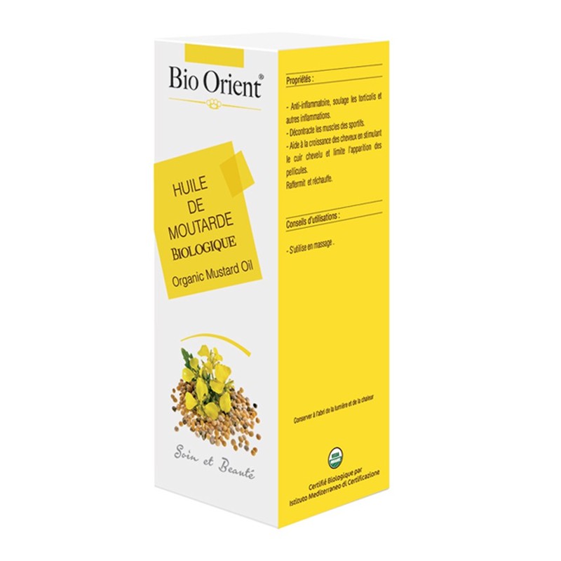 BIO ORIENT HUILE DE MOUTARDE 90ML