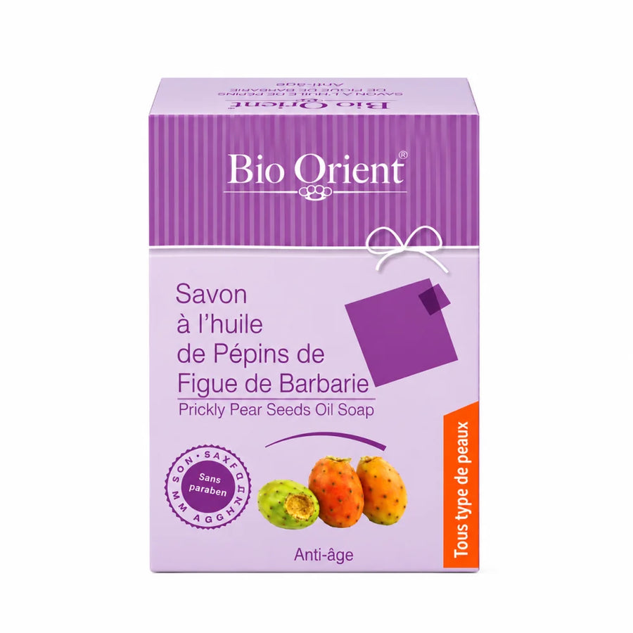 BIO ORIENT SAVON A L'HUILE DE PEPINS DE FIGUE DE BARBARIE
