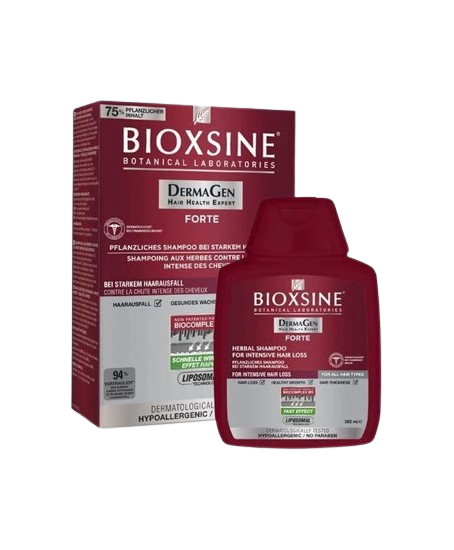 BIOXSINE Shampooing Anti Chute Forte Tous Types de Cheveux 300ml