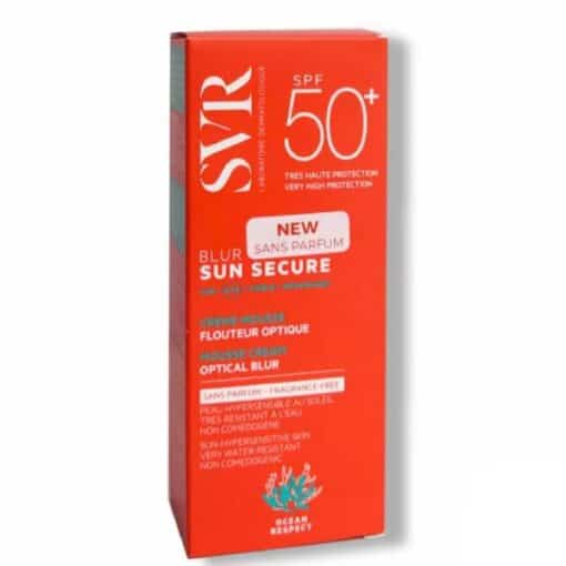 SVR ecran sun secure blur spf50+ 50 ml SANS PARFUM
