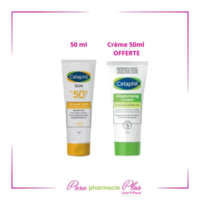 CETAPHIL COFFRET LIPOSOMALE 50ML + CREME HYDRATANTE 50G OFFERTE