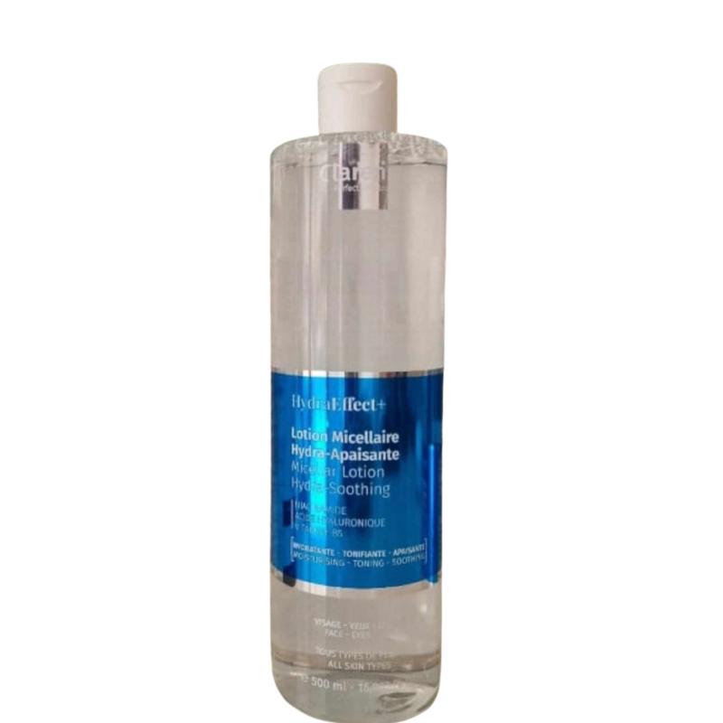 CLARENIA HYDRAEFFECT+ LOTION MICELLAIRE HYDRA APAISANTE 500ML