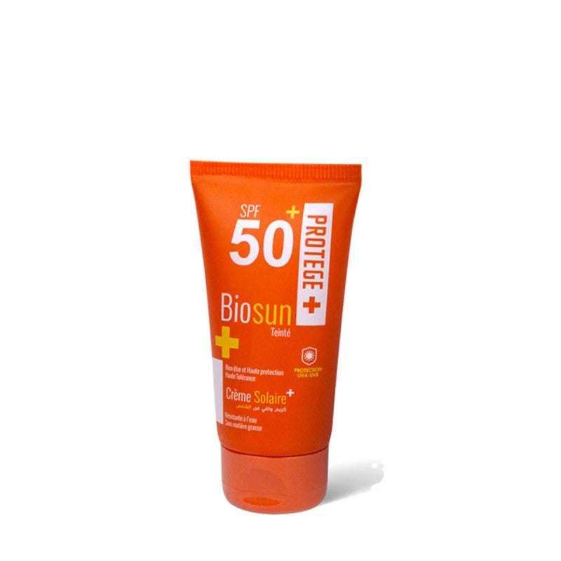 Biosun - Lait de protection solaire - Teinté - SPF 50 +