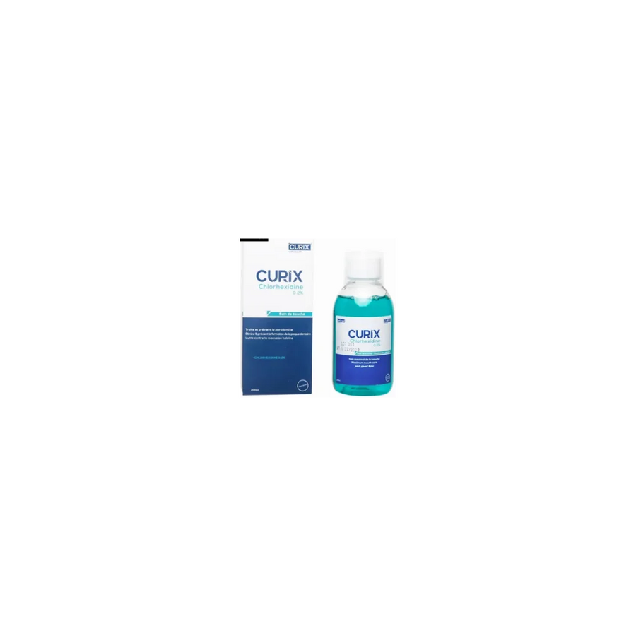 CURIX Bain de bouche CHLORHEXIDINE 0.2% 200 ML