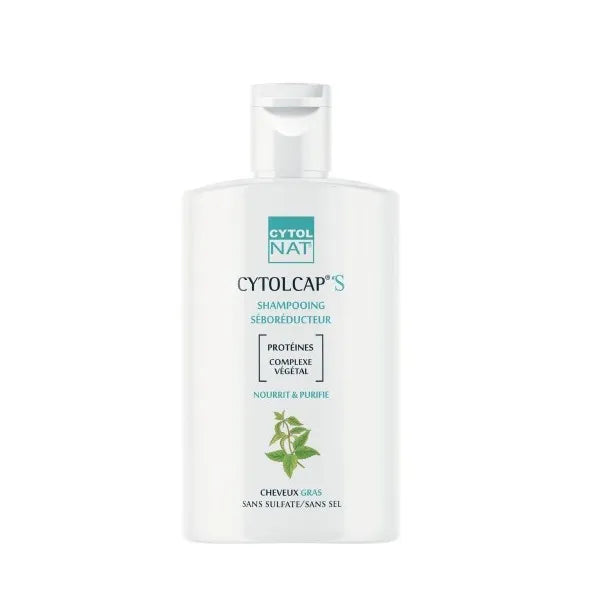 CYTOLNAT CYTOLCAP S SHAMPOOING SEBOREDUCTEUR CHEVEUX GRAS 200ML