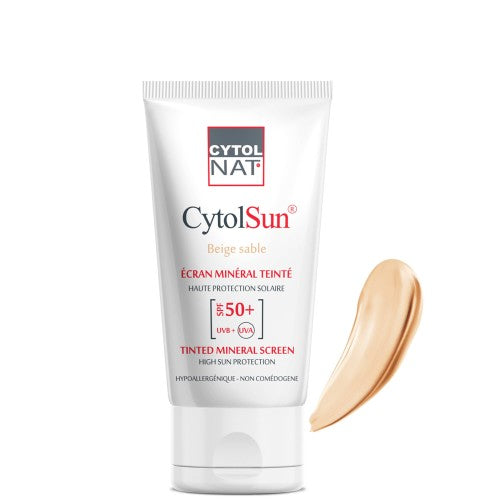 CYTOL CYTOLNAT CYTOLSUN ECRAN SPF50+ TEINTE BEIGE SABLE